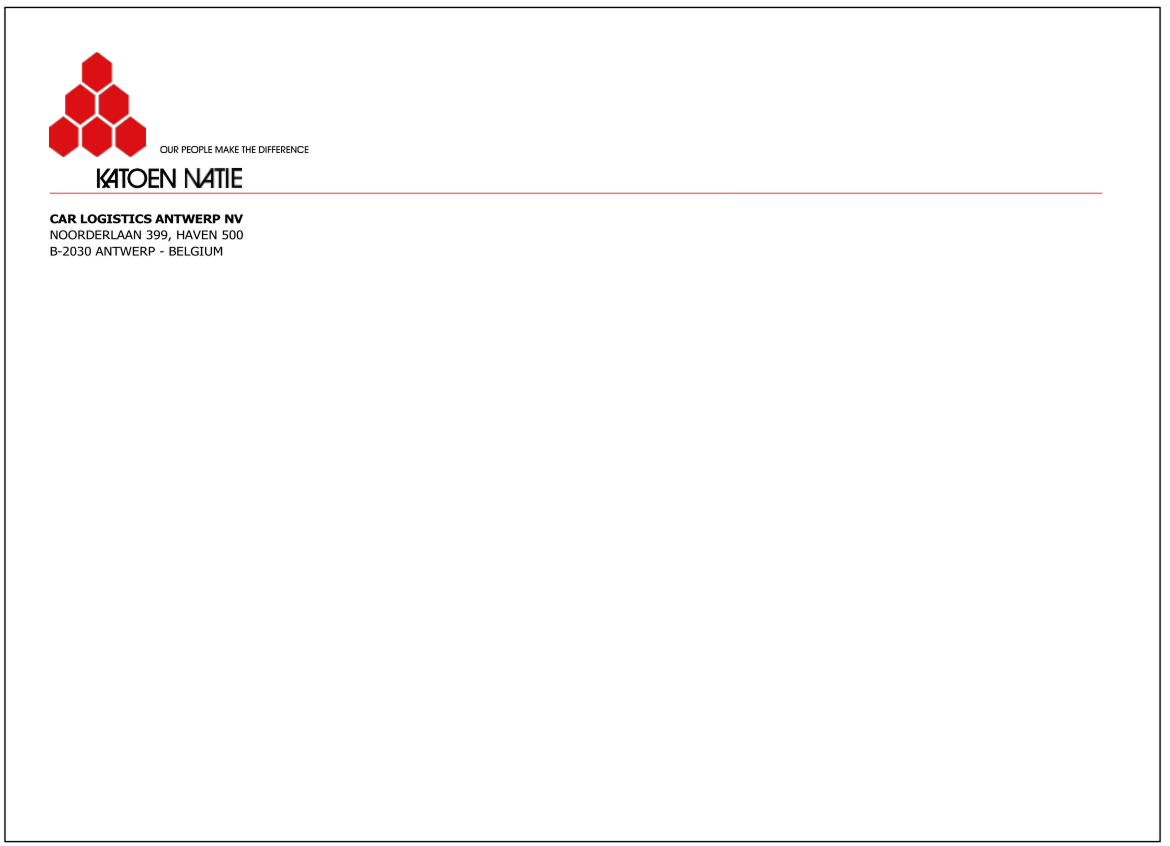 Katoen Natie Envelope